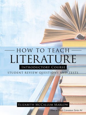 cover image of How to Teach Literature Introductory Course